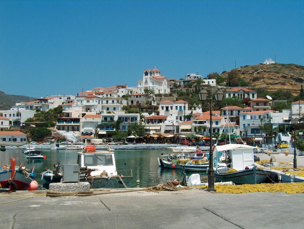 Meltemi Apart otel Batsi Dış mekan fotoğraf